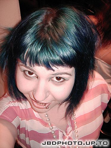 Blubloo, self portrait.